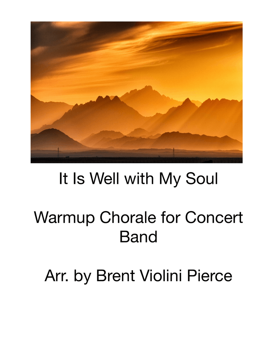 It Is Well with My Soul Concert Band scores gallery preview page 1