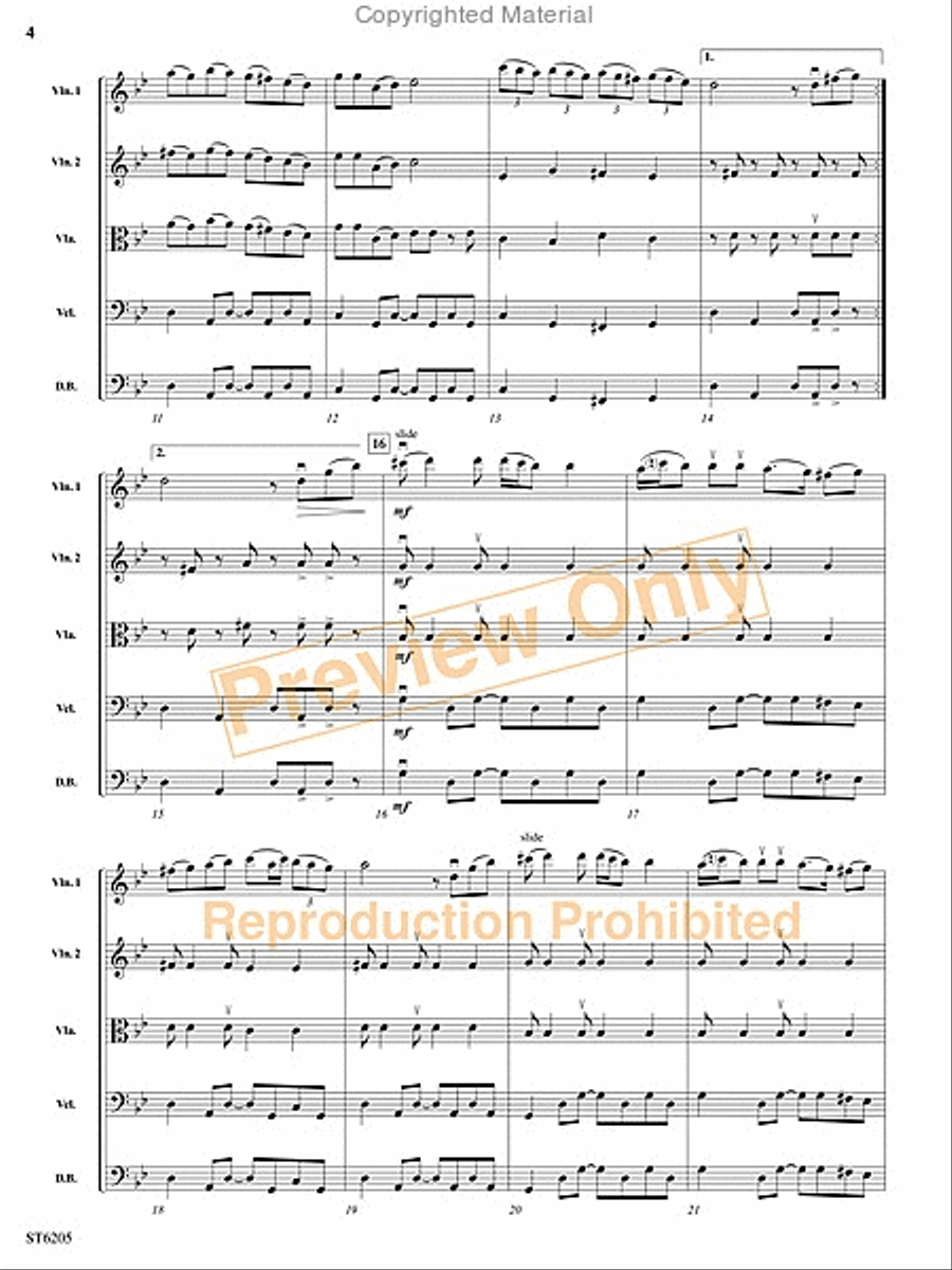 Der Heyser Bulgar String Orchestra scores gallery preview page 3