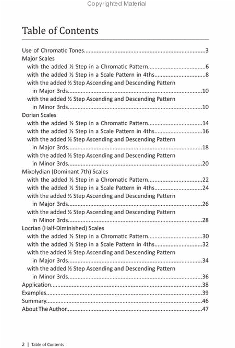 Bebop Scales: Jazz Scales And Patterns In All 12 Keys Voice scores gallery preview page 2