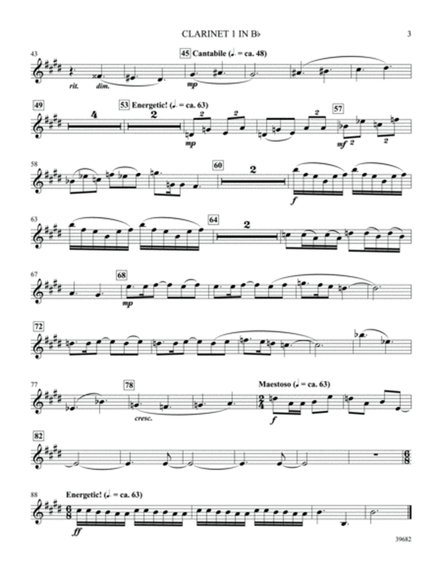 Missa Festiva: 1st B-flat Clarinet