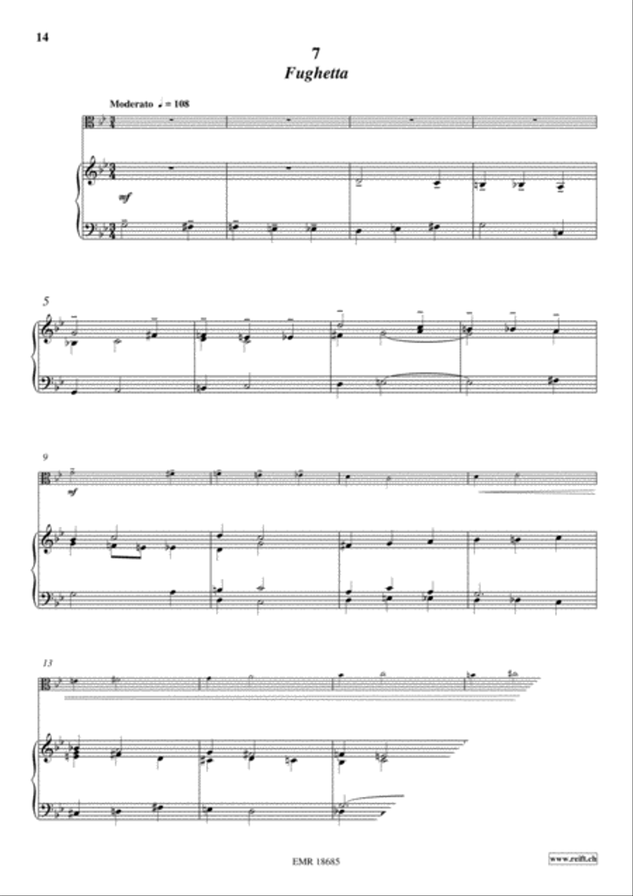 Au Fil Du Temps Viola scores gallery preview page 10