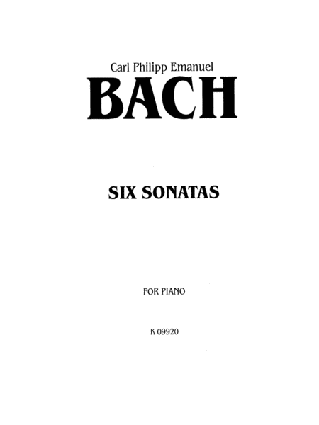 Six Sonatas