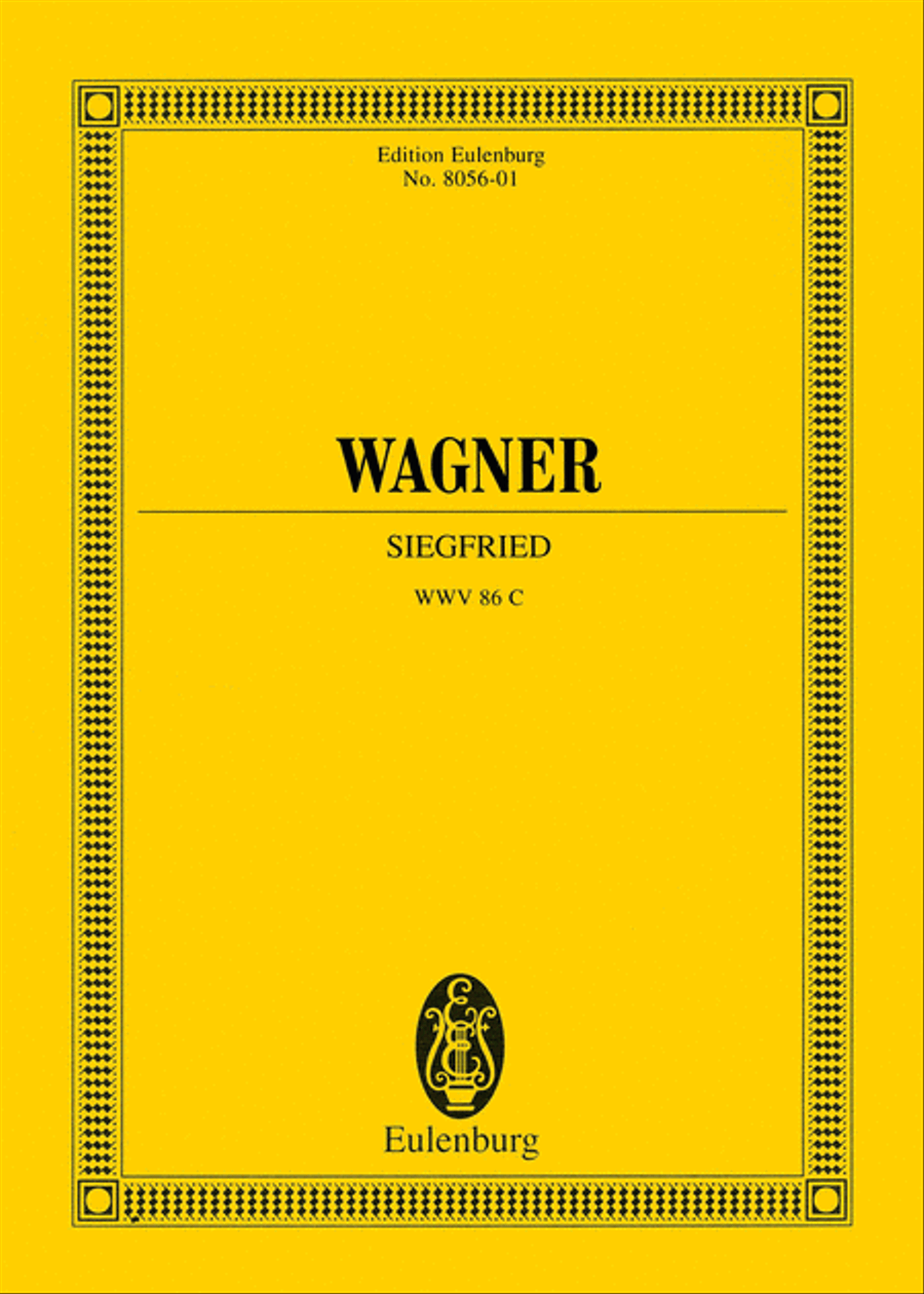 Siegfried WWV 86 C Siegfried WWV 86 C Orchestra scores gallery preview page 1