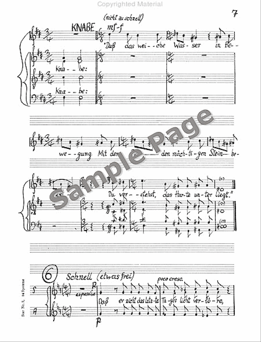 Legende Vom Weisen Score 4-Part scores gallery preview page 10