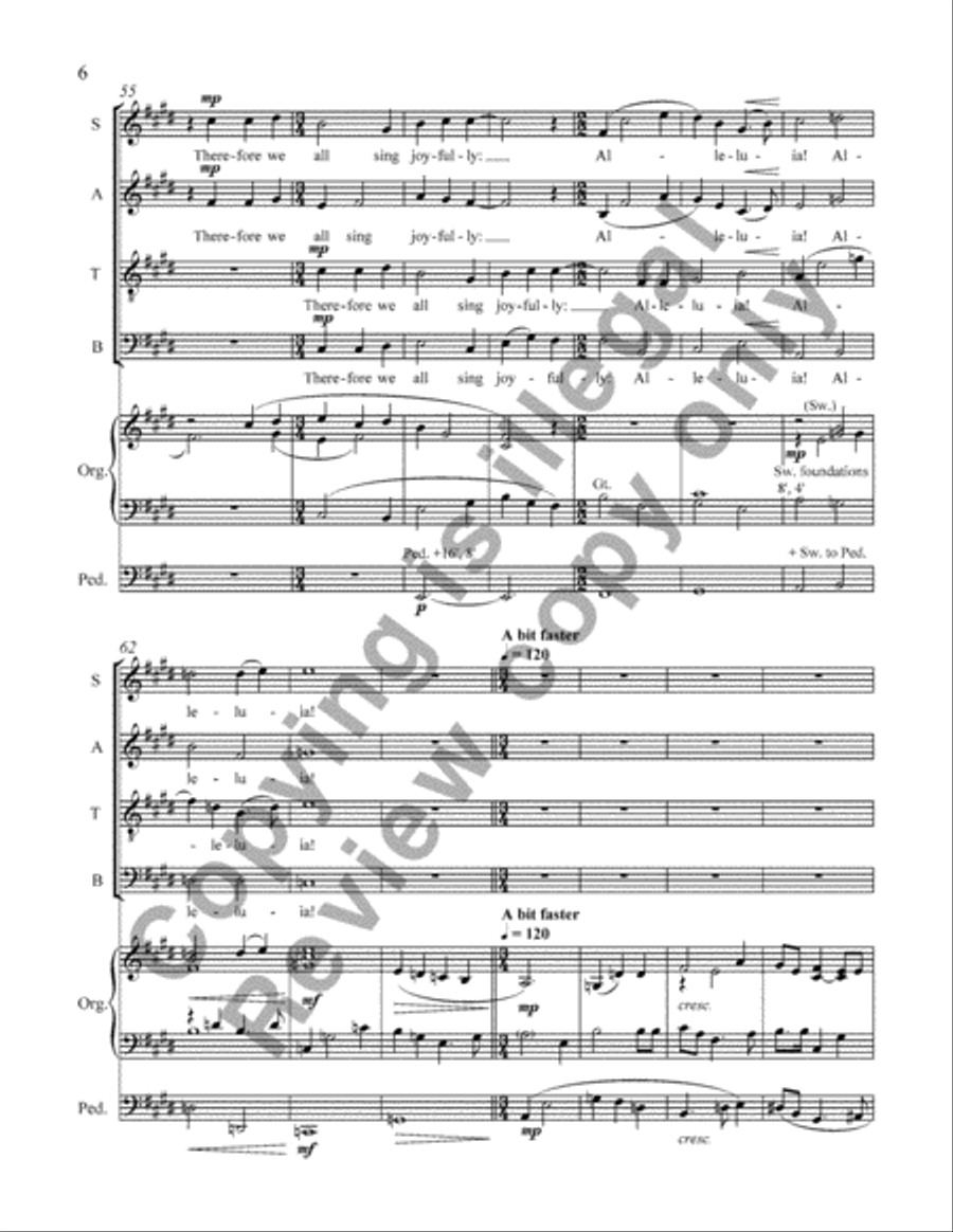 This Peerless Dawn 4-Part scores gallery preview page 25