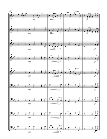 La Rejouissance (from "Heroic Music") (Eb) (Brass Choir - 3 Trp, 2 Hrn, 2 Trb, 1 Euph, 1 Tuba)