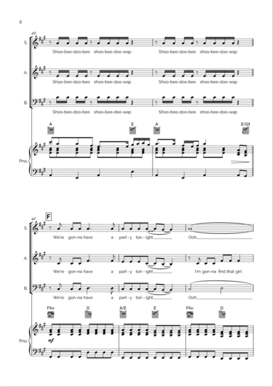 Merry Christmas Everyone 3-Part scores gallery preview page 6