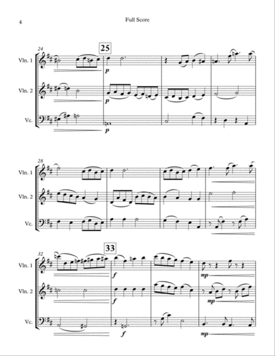 Isn't It Romantic? Isn't It Romantic? String Trio scores gallery preview page 4