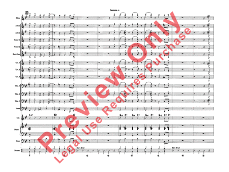 It Don't Mean a Thing (If It Ain't Got That Swing) Jazz Ensemble scores gallery preview page 9