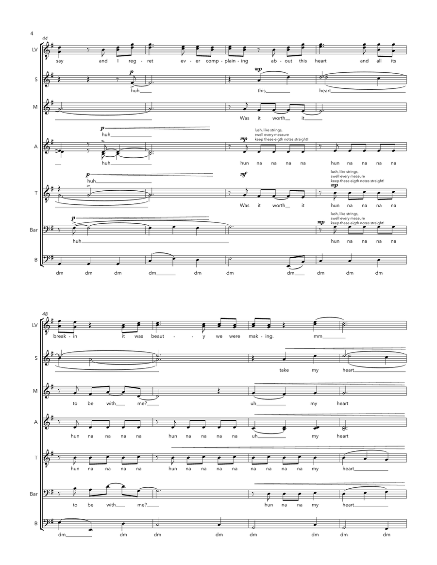 Palace A Cappella scores gallery preview page 4