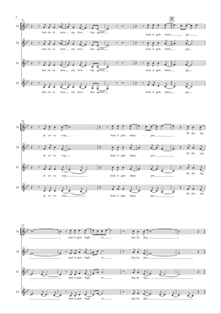 River Deep - Mountain High SSA scores gallery preview page 2