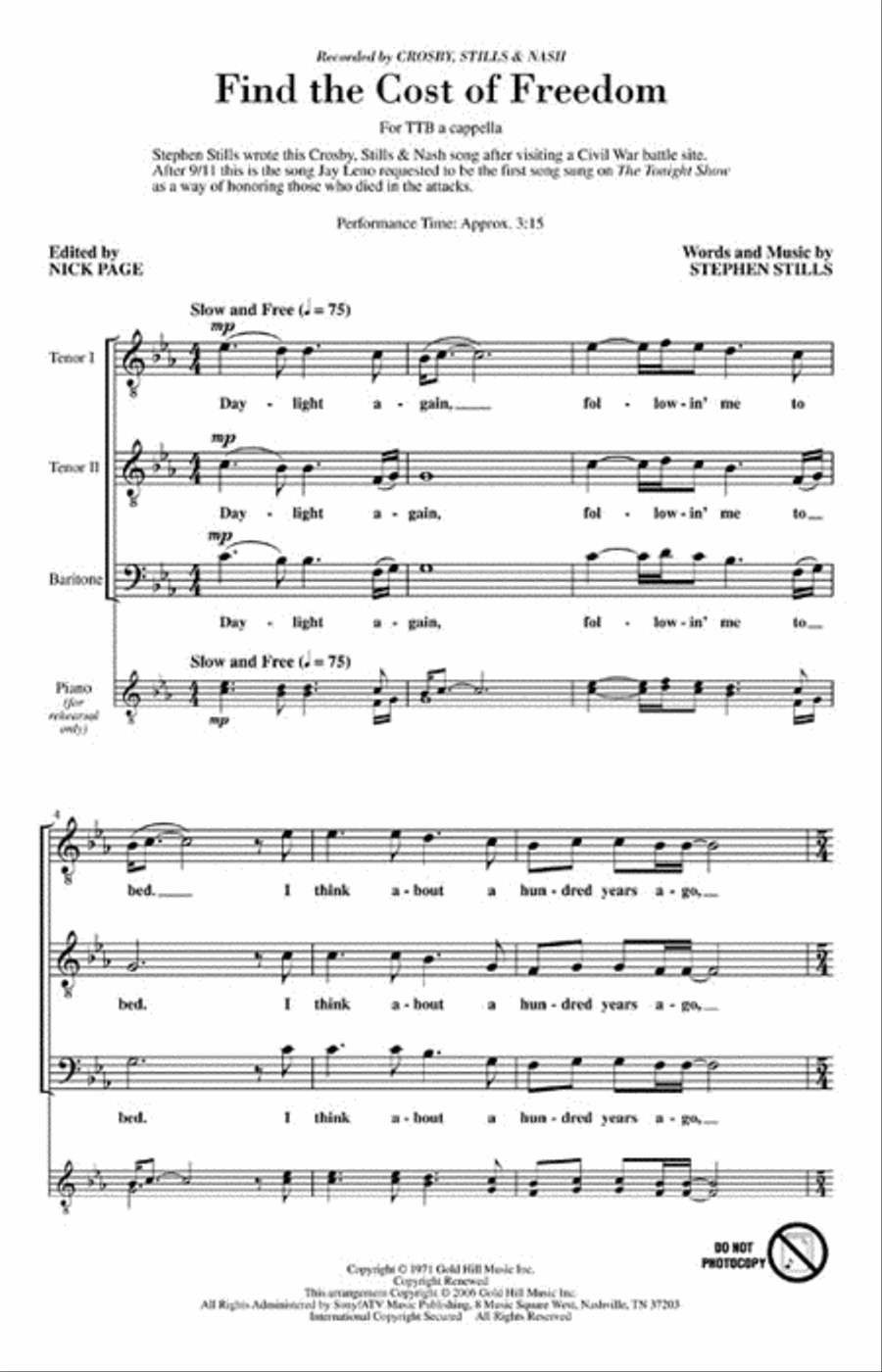 Find the Cost of Freedom TTB scores gallery preview page 2