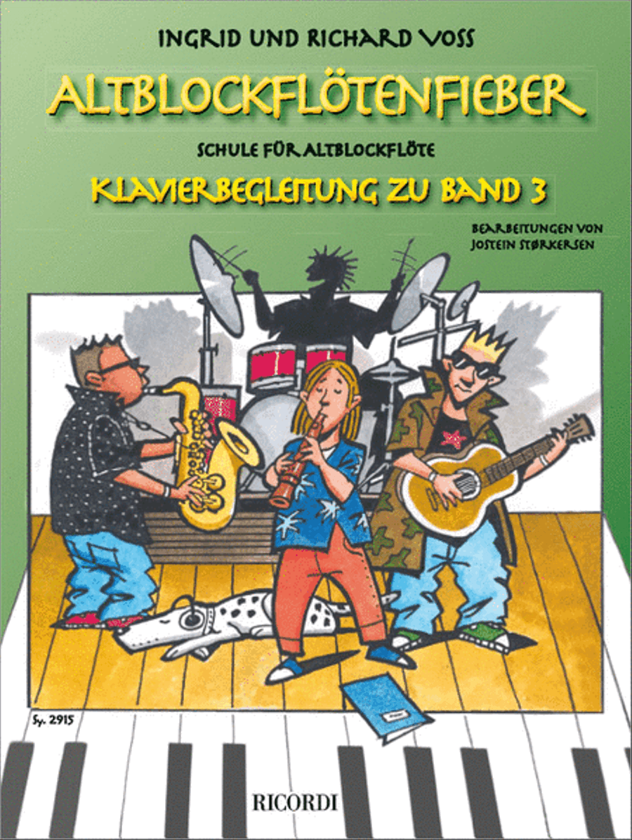 Altblockflötenfieber Klavierbegleitung 3 Alto Recorder scores gallery preview page 1
