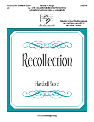 Recollection - Handbell Score