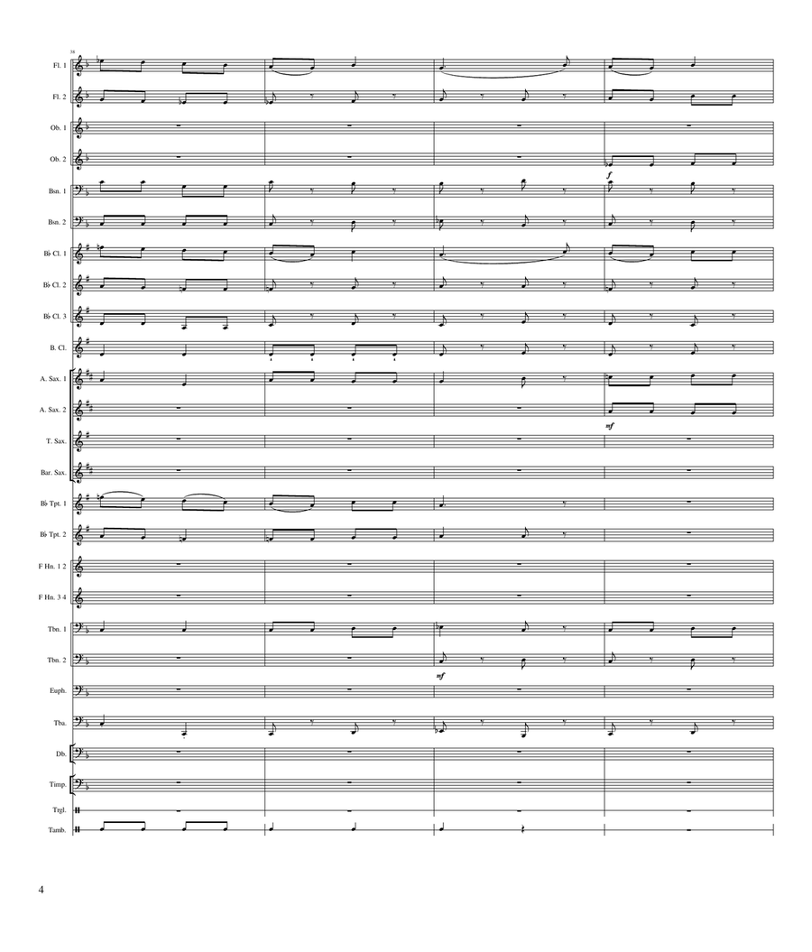 The Tsar's Bride: Chorus and Dance Choir scores gallery preview page 4