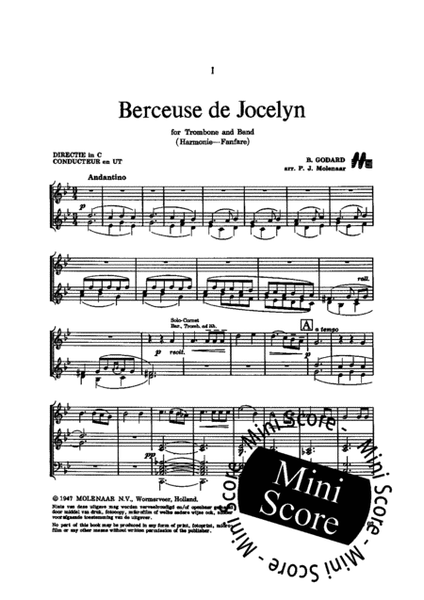 Berceuse de Jocelyn