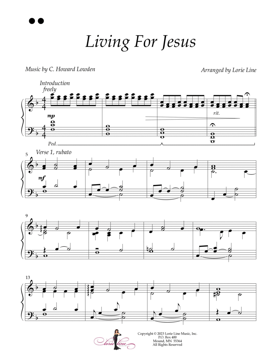 Living For Jesus image number null
