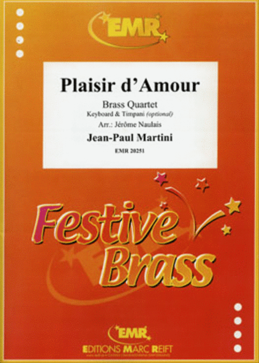 Plaisir d'Amour Plaisir d'Amour Brass Ensemble scores gallery preview page 1