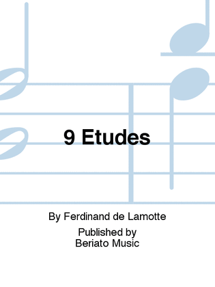 Book cover for 9 Etudes