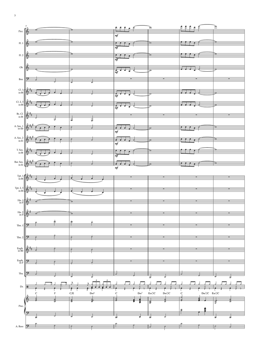 Solid As A Rock Concert Band scores gallery preview page 4