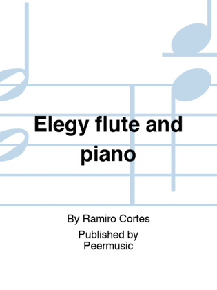 Elegy flute and piano