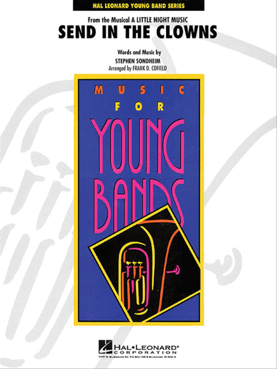 Send in the Clowns (from A Little Night Music) Concert Band scores gallery preview page 1