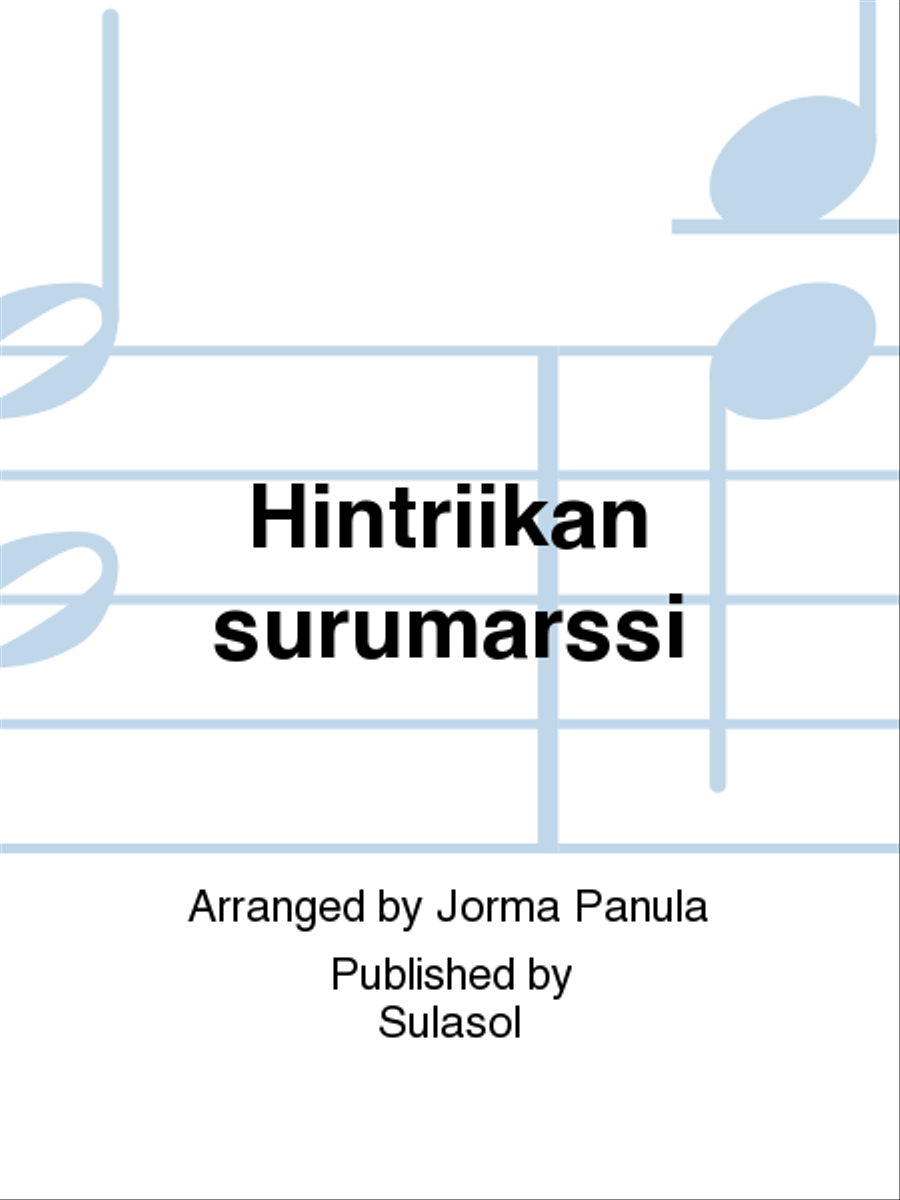 Hintriikan surumarssi TTBB scores gallery preview page 1