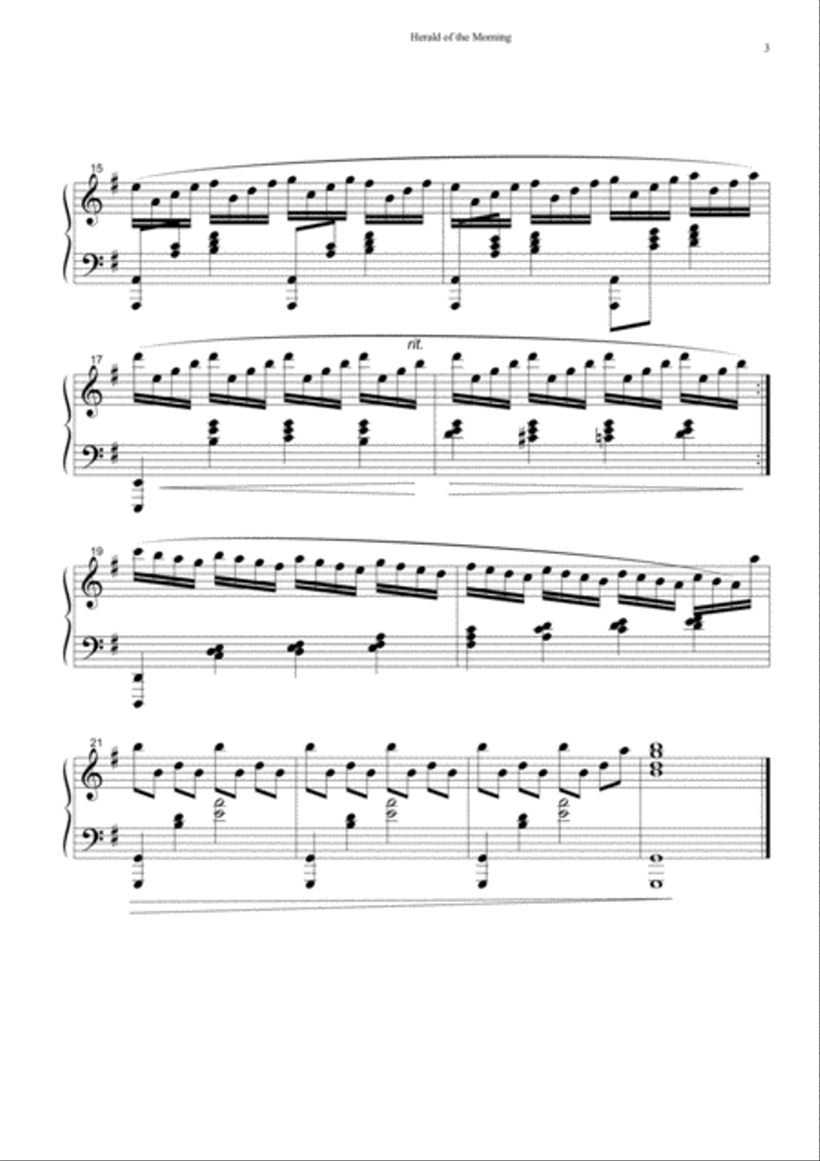 4 Piano Pieces for Valentine's Day Piano Solo scores gallery preview page 5
