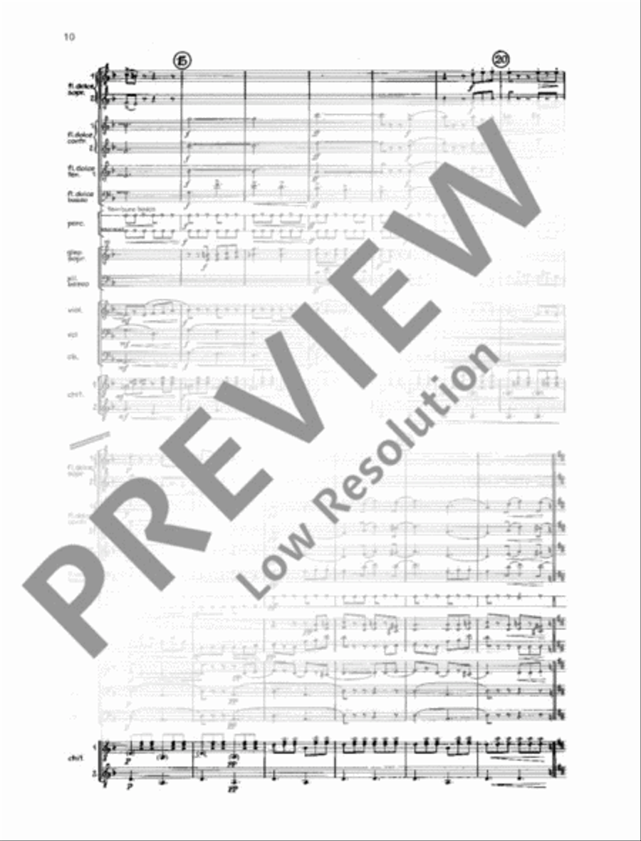 Spielmusiken Orchestra scores gallery preview page 11
