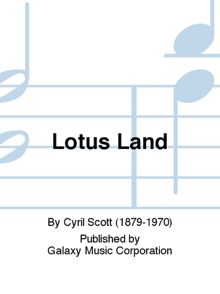 Book cover for Lotus Land