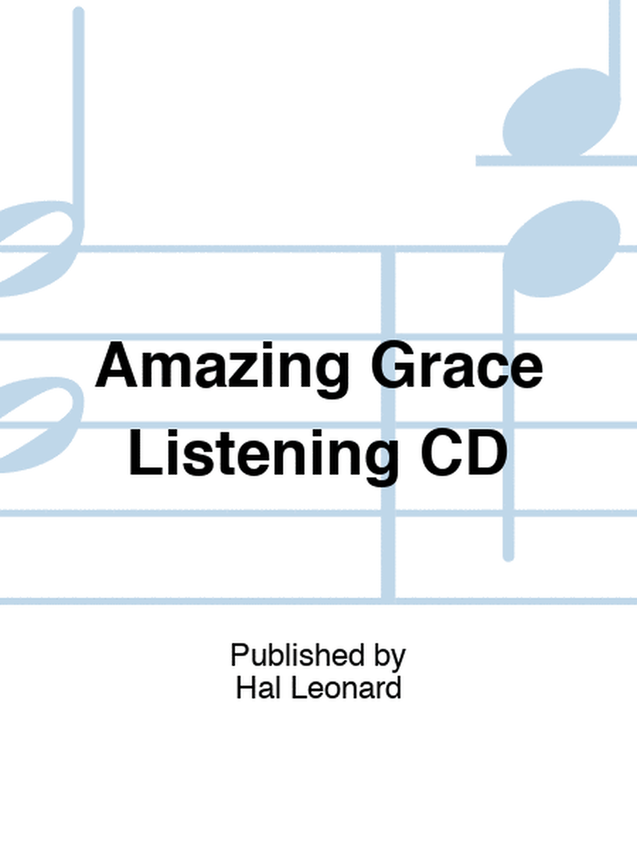 Amazing Grace Listening CD