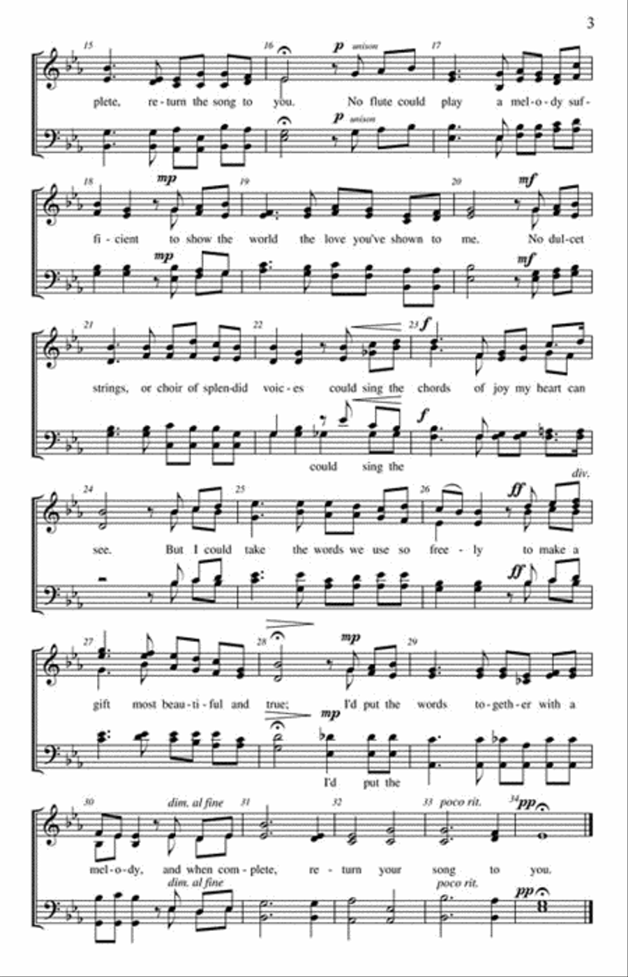 Your Song Your Song 4-Part scores gallery preview page 3