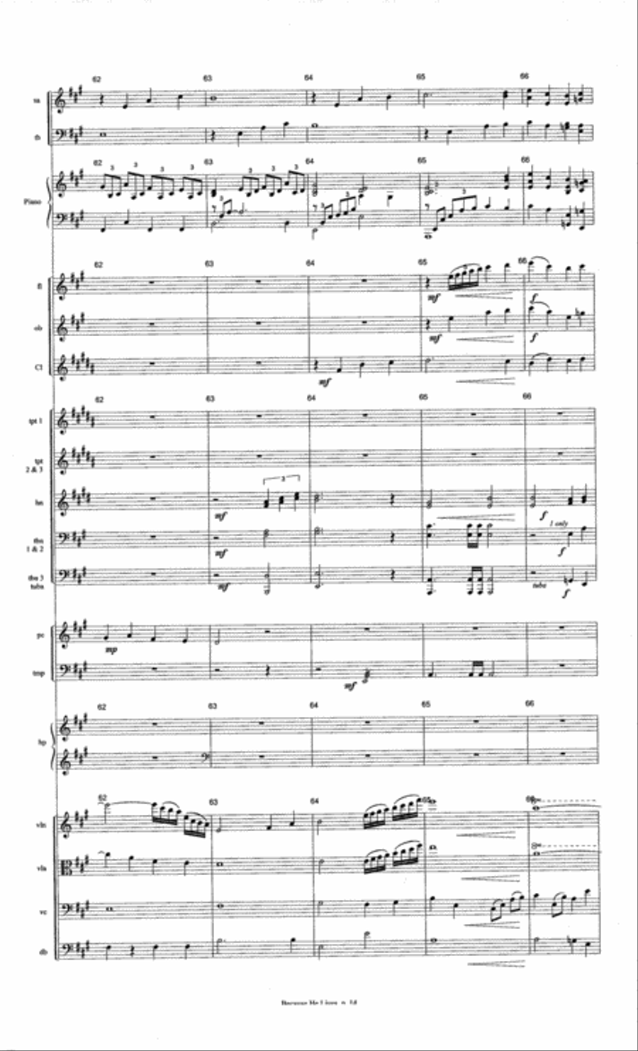 Because He Lives Because He Lives Choir scores gallery preview page 15