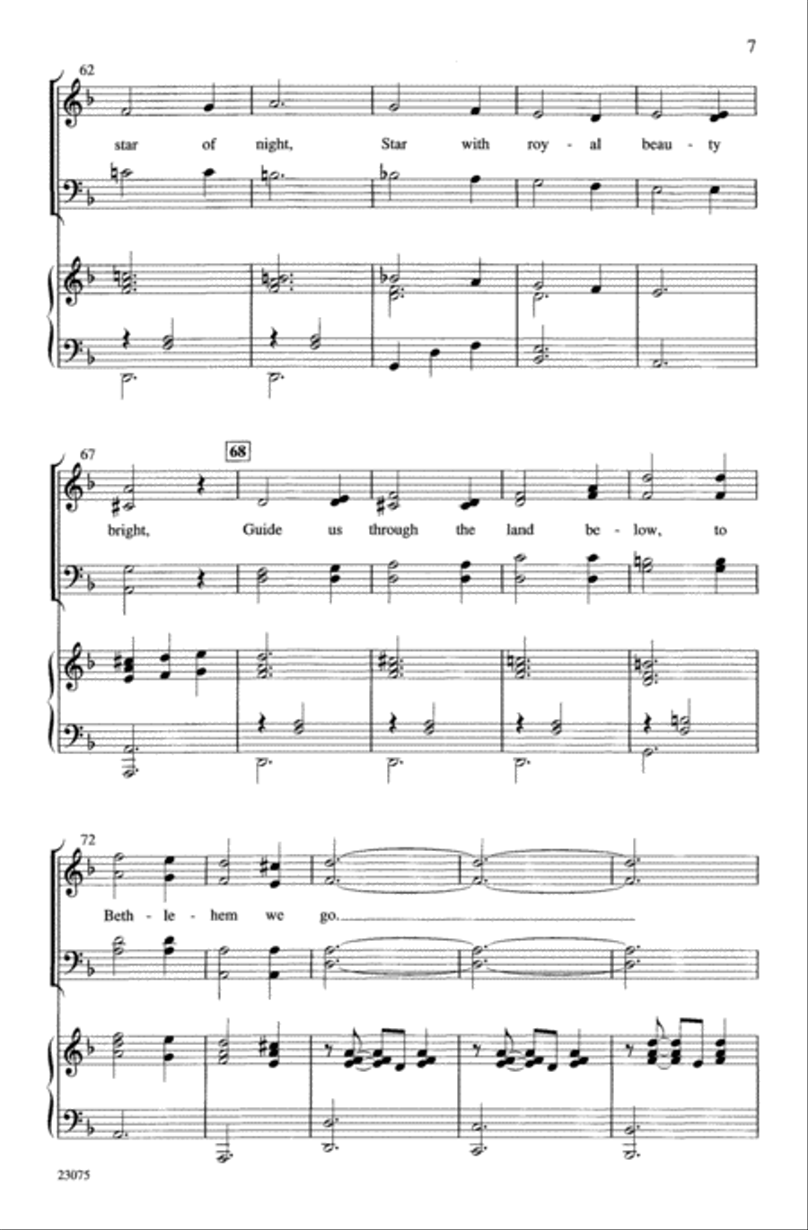 We Three Kings We Three Kings Choir scores gallery preview page 6
