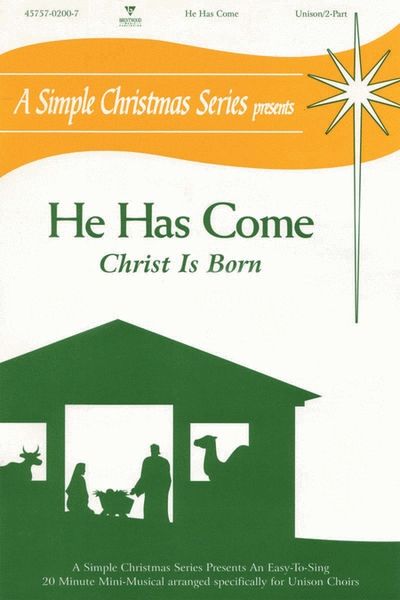 He Has Come (Choral Book) image number null