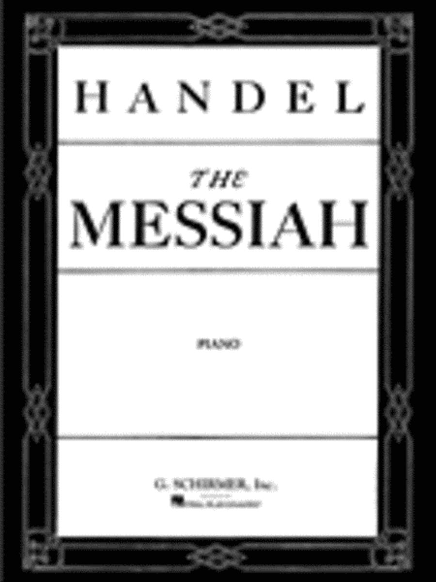 Messiah (Oratorio, 1741) Choir scores gallery preview page 1