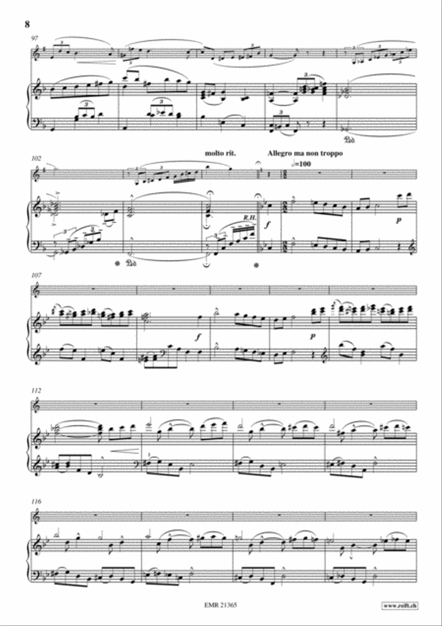 Concerto No. 4 Euphonium scores gallery preview page 8