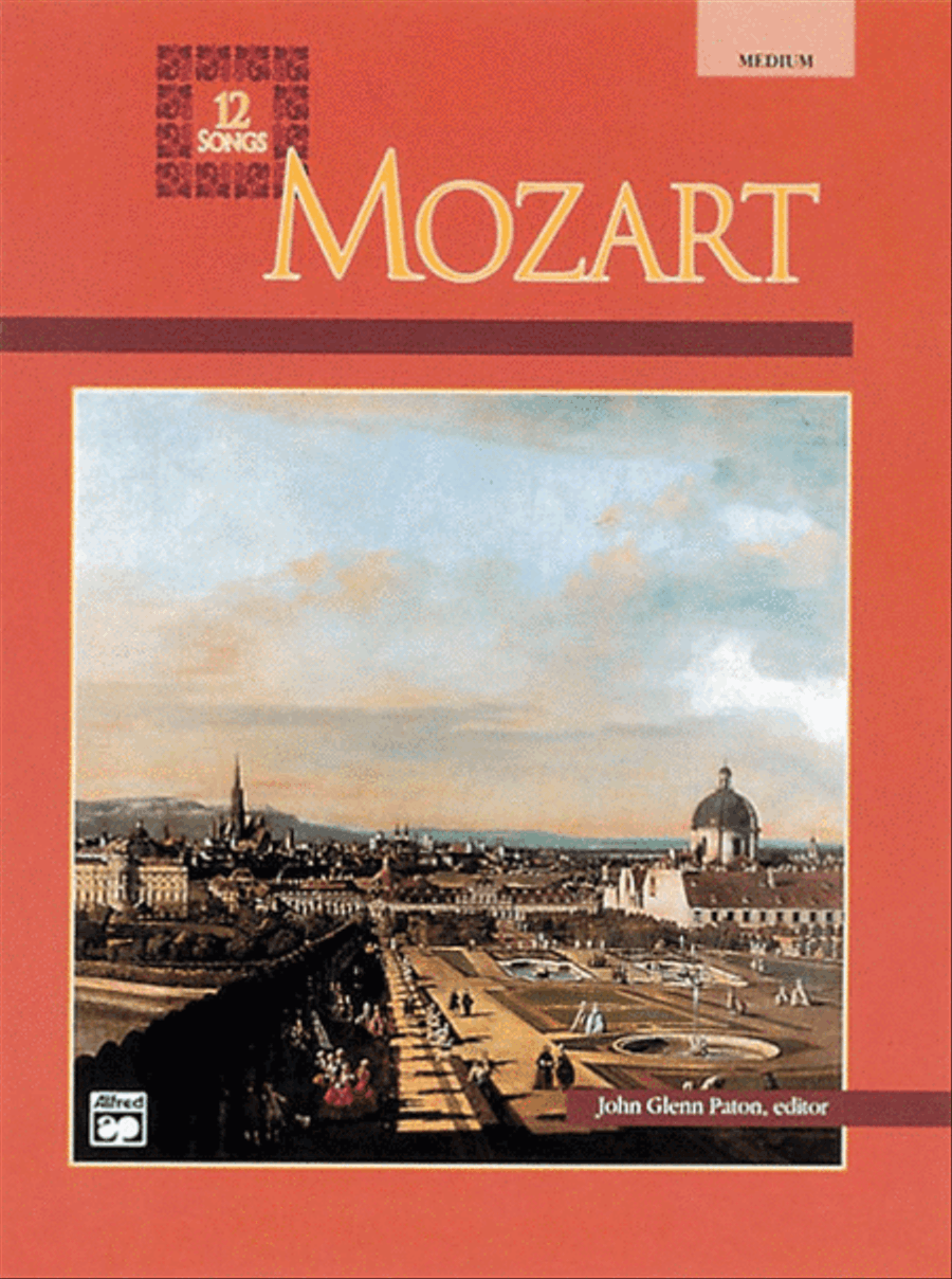 Mozart -- 12 Songs Voice scores gallery preview page 1