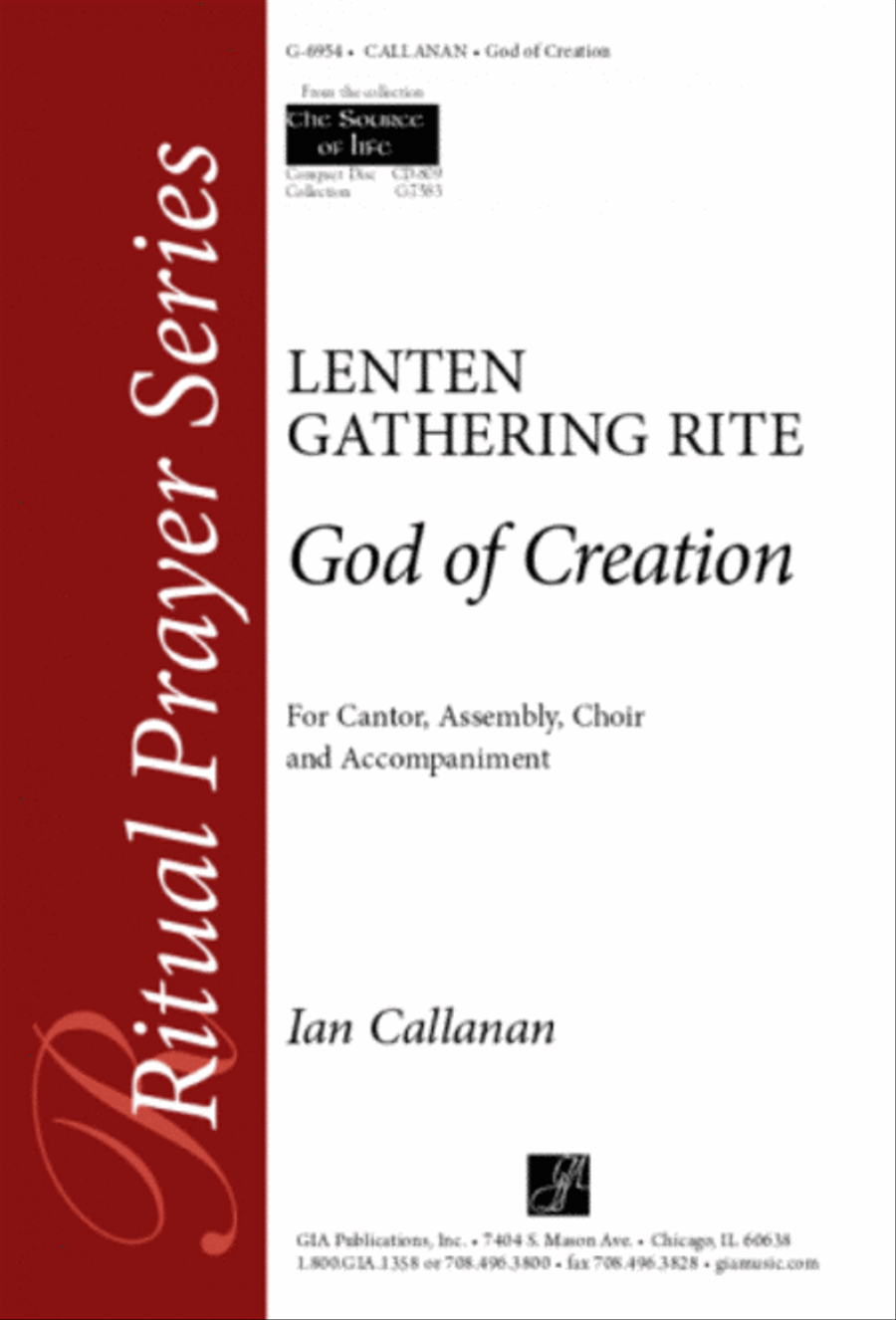 God of Creation - Instrument edition Guitar scores gallery preview page 1