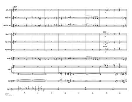 The Pink Panther - Full Score