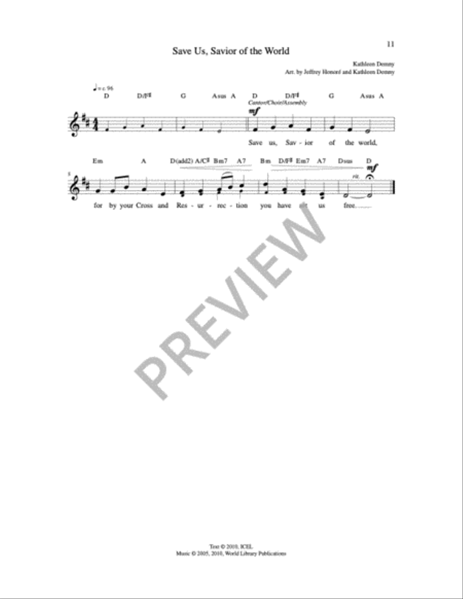 Mass of Joy - Choir / Guitar Edition Choir scores gallery preview page 8