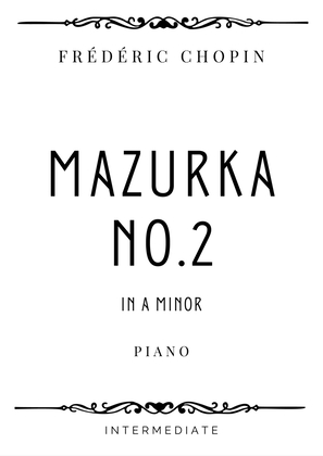 Book cover for Chopin - Mazurka No. 2 in A Minor - Intermediate