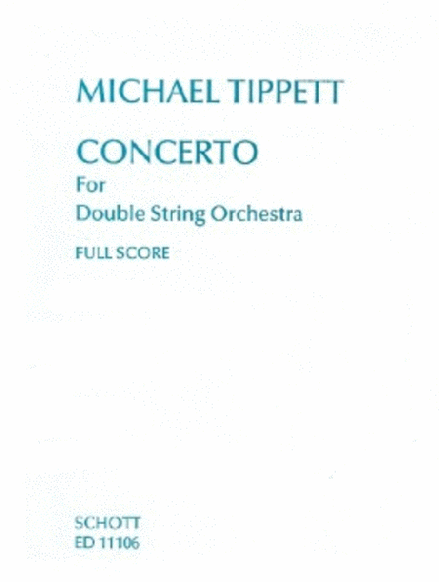 Concerto For Double String Orchestra