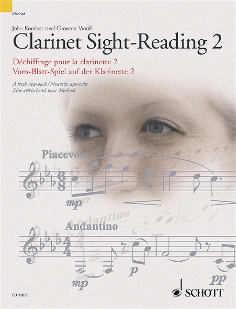 Clarinet Sight-Reading 2 Clarinet Solo scores gallery preview page 1