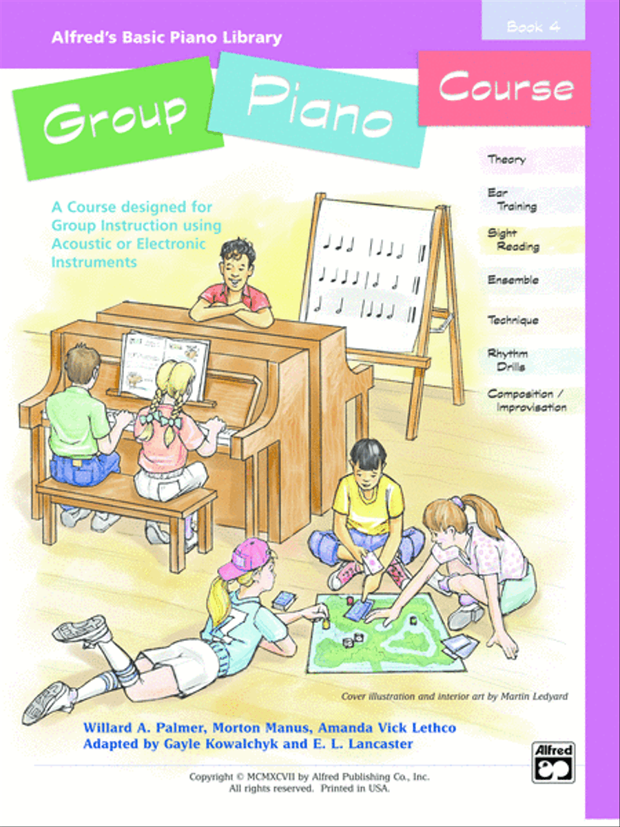 Alfred's Basic Group Piano Course, Book 4 Piano Method scores gallery preview page 9