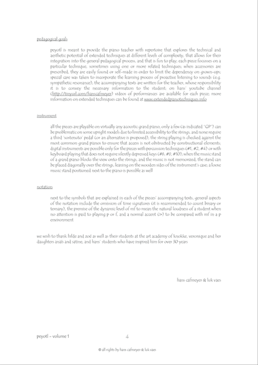 peyotl - volume 1 Piano Solo scores gallery preview page 4
