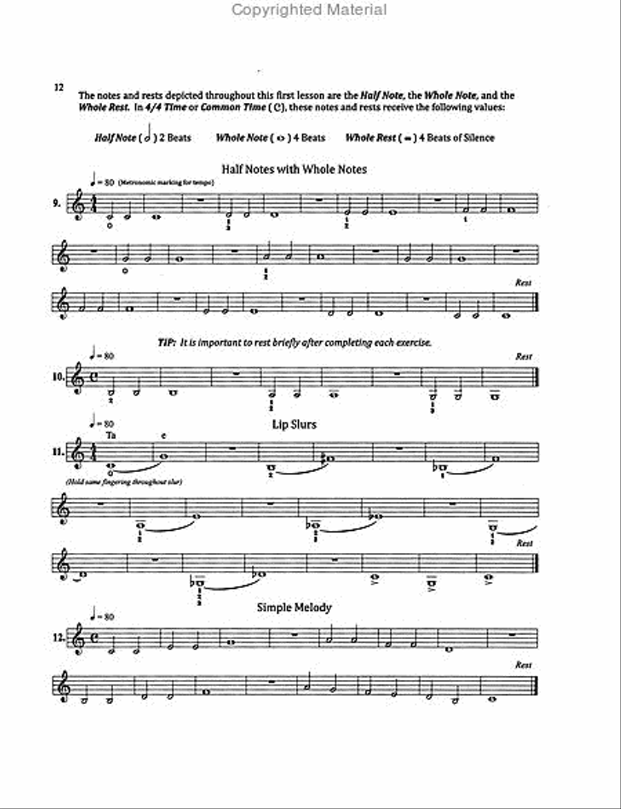 Mitchell on Trumpet * Book 1 Trumpet scores gallery preview page 2