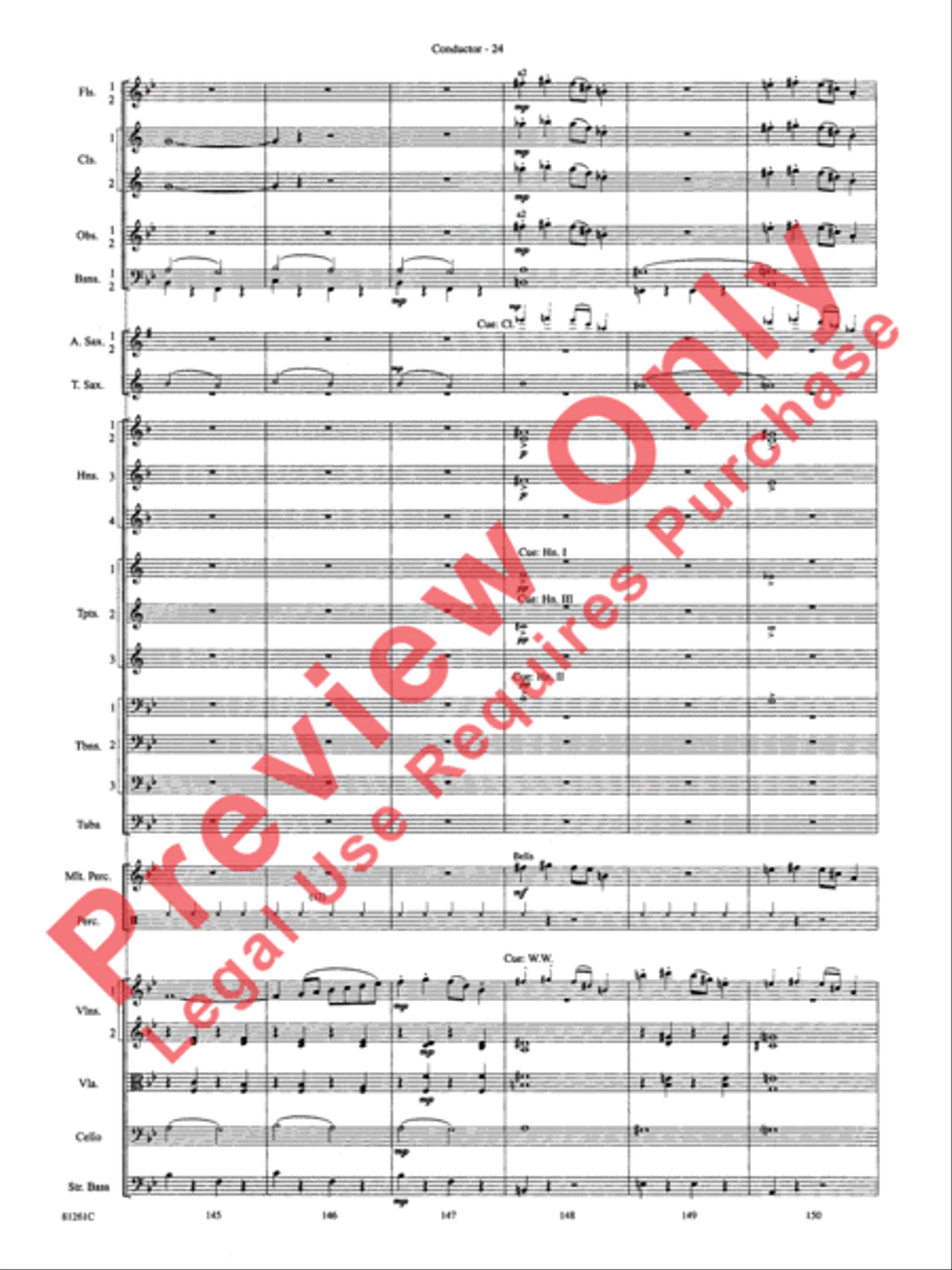 Sleigh Ride Full Orchestra scores gallery preview page 27