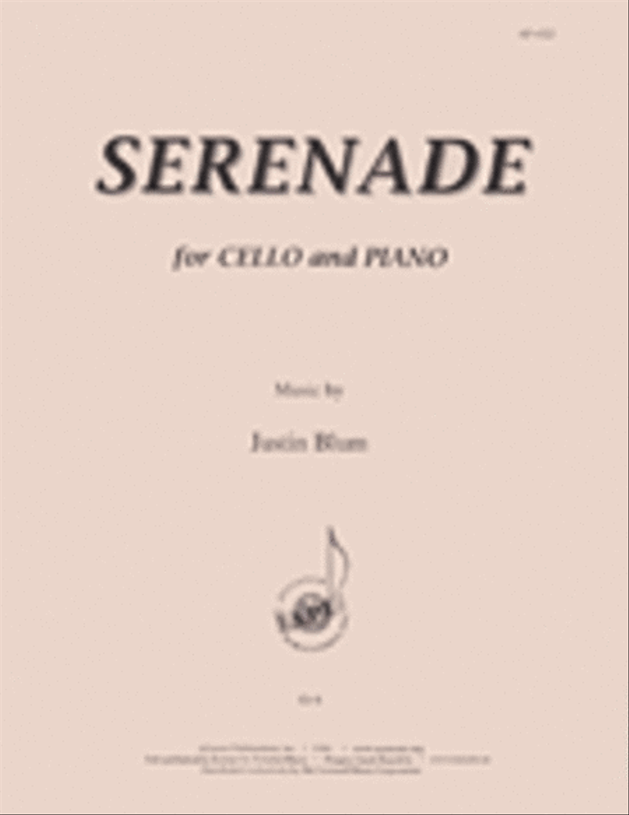 Serenade Serenade Piano Accompaniment scores gallery preview page 1
