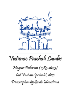 Book cover for Mogens Pedersøn - Victimae Paschali Laudes à 6